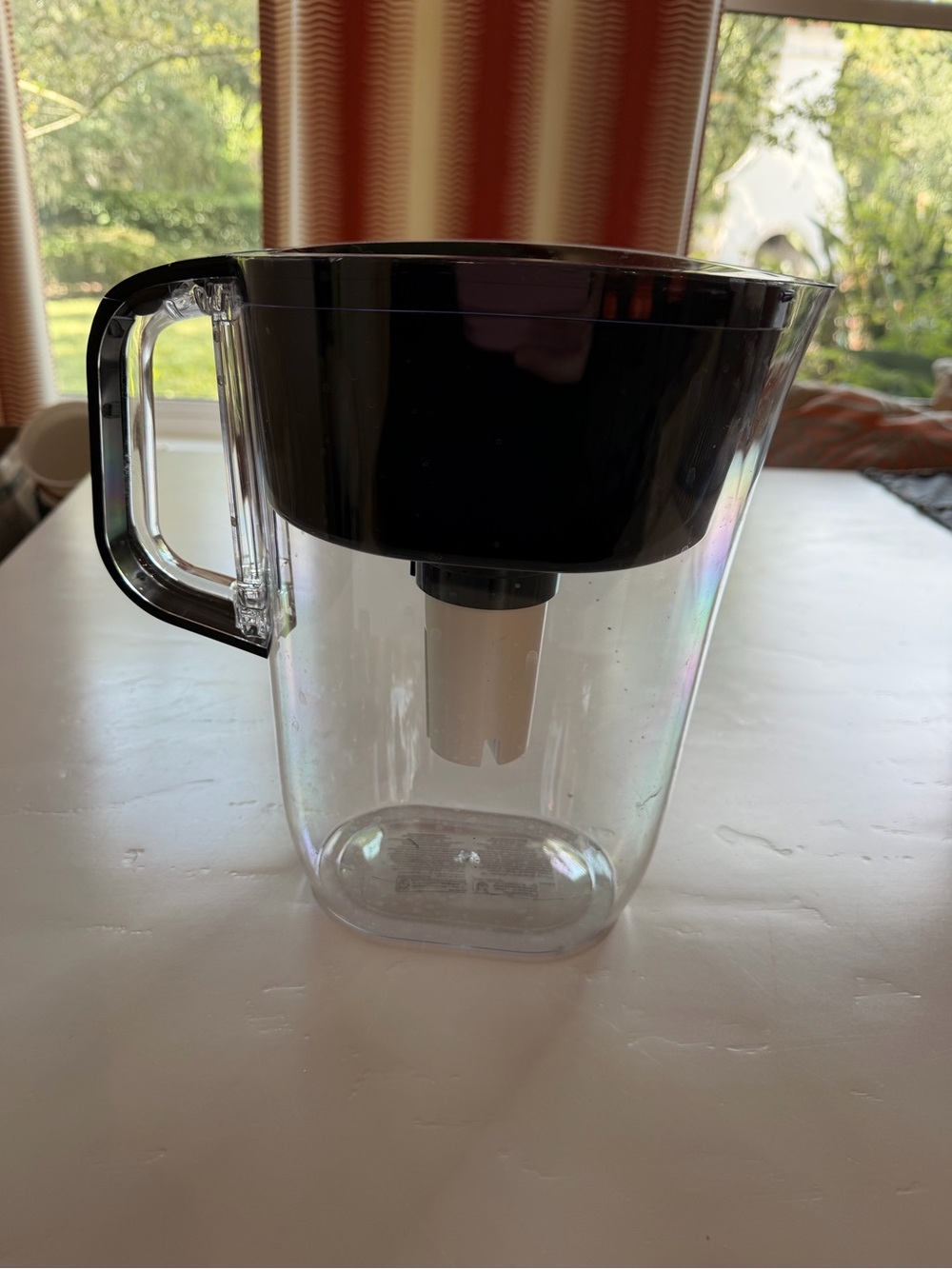 Brita Water Filter Pitcher - Black and Clear